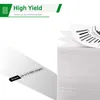 A stack of paper with a graphic on top, and a label indicating page yield. Produktbild-Vorschau