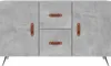 vidaXL Sideboard Betongrau 100x36x60 cm Holzwerkstoff Produktbild-Vorschau 6