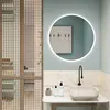LED Badspiegel Rund 60cm mit Beleuchtung Badezimmerspiegel Produktbild-Vorschau 1
