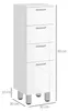 Armoire de salle de bain avec 4 tiroirs – Armoire de Voir les images du produit 3