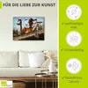 ARTland Leinwandbild Reisendes Kinderspielzeug Größe: 60x45 Produktbild-Vorschau 2