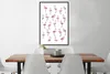 MuchoWow® MuchoWow® Gerahmtes Poster Flamingo - Rosa - Produktbild-Vorschau 4