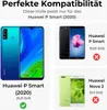 Handytasche für Huawei P Smart 2020 Blumen Flip Cover Produktbild-Vorschau 2