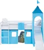 Hoogslaper voor kinderen, 90x200 cm, met glijbaan, matras, Productafbeelding-voorbeeld 3
