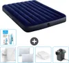 Intex Airbed - Doppelbett - 137 x 191 x 25 cm - Blau - Im Produktbild-Vorschau 1