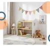 Étagère pour enfants « Maison » de Relaxdays, H x l x P : Voir les images du produit 5