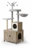Relaxdays Tiragraffi con mobile per lettiera, A x L x P: Anteprima dell’immagine prodotto 8