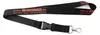 Bisomo Schlüsselband, Lanyard - Schwarz, Orange mit Clip Produktbild-Vorschau 1