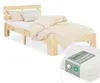 Homestyle4u Massivholzbett 90x200 Kiefer Natur – Bett mit Produktbild-Vorschau 19