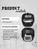 Protection de tête en similicuir FACESAVER Black L/XL Voir les images du produit 5
