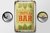 Blechschild Alkohol 12x18cm Tropical Bar Sommer Produktbild-Vorschau 2