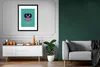 MuchoWow® Gerahmtes Poster Roboter - Rad - Lila - Grün - Produktbild-Vorschau 8