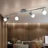 LED Deckenstrahler aus Chrom und Glas, Länge 95 cm Produktbild-Vorschau 7