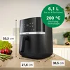 Bosch Serie 4 MAF462B0, Heißluftfritteuse, 6,1 l, 40 °C, Produktbild-Vorschau 2