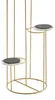 FineBuy Blumenständer Echter Marmor Weiß 36,5x107,5x36,5 cm Produktbild-Vorschau 6