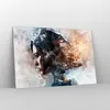 Bilder auf glas - Frau Abstraktion - 120x80cm - Glasbilder Produktbild-Vorschau 4
