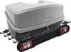 A rear-mounted cargo carrier with a storage box attached, shown against a white background. Produktbild-Vorschau