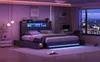 CDGlobal Polsterbett 140x200cm mit USB, Typ-C und LED, Produktbild-Vorschau 18