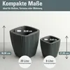 Prosperplast Blumentopf Übertopf Oro herausnehmbar Produktbild-Vorschau 4