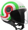 Jet Helm LS2 OF558 SPHERE LUX II Urby Weiß Opak Grün Rot Produktbild-Vorschau 1