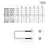 Bullone a U M10 con dadi rimorchio per assistenza alle Anteprima dell’immagine prodotto 2