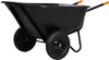 Springos® Garten-Schubkarre 300 Liter Zweirad-Schubkarre Produktbild-Vorschau 3