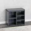 KESPER Rangement pour chaussures avec siège gris, 51,5 x 48 Voir les images du produit 9