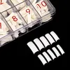 Nagelspitzen in einer Box, weiß, kurze Tasche, 500 Stück. Produktbild-Vorschau 2