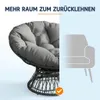Soundsessel Ø 124 cm, 360°drehbar, Ergonomisch, Extra Produktbild-Vorschau 9