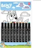 Livre de coloriage de numéros Bluey Life pour enfants Voir les images du produit 2