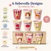 RICE Kids Kinderbecher ABC Print Mädchen 6er Set 160 ml Produktbild-Vorschau 3