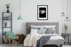 MuchoWow® Gerahmtes Poster Elefant mit großen Ohren auf Produktbild-Vorschau 5