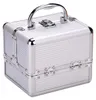 Touch of Beauty Makeup Case Silver Cosmetic Organiser con Anteprima dell’immagine prodotto 2