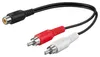 Goobay 50008, RCA, Weiblich, 2 x RCA, Männlich, 0,2 m, Produktbild-Vorschau 2