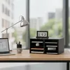 Relaxdays Bambusový pořadač na dokumenty, formát A4, 8 Náhled obrázku produktu 2