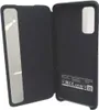 A black flip case for a smartphone, open to show the inside. Náhľad obrázku produktu