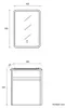 HOME DELUXE Badmöbel Komplettset BORKUM – Weiß, MDF (48 x Produktbild-Vorschau 4
