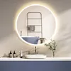 HOKOSpecchio da bagno rotondo antiappannamento 80 cm con Anteprima dell’immagine prodotto 10
