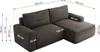 MKS MEBLE Sofa mit Schlaffunktion - Ecksofa mit Produktbild-Vorschau 10