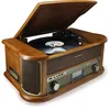 Soundmaster NR546BR, Braun, Holz, 33,45,78 RPM, Extern, Produktbild-Vorschau 1