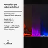 Klarstein Elektrický krb, elektrické ohrievače do obývačky Náhľad obrázku produktu 4