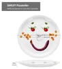4er Set Smiley Pizzateller Ø30,5cm Servier-Platte Gesicht Produktbild-Vorschau 6