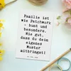 Mr. & Mrs. Panda Postkarte Spruch Adoptivkind Produktbild-Vorschau 2