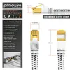 Cavo patch a nastro Primewire CAT 7 con guaina in cotone - Anteprima dell’immagine prodotto 6
