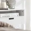 SoBuy NKD03-W Nočný stolík Nočná polica Nástenná skrinka Náhľad obrázku produktu 6