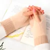 Pulswärmer, Fingerlose Handschuhe, Winter Frauen Gestrickte Produktbild-Vorschau 10