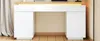 Schreibtisch 140x50, verdickte Platte, LED, 3 Schubladen, 2 Produktbild-Vorschau 14