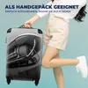 MuchoWow® Koffer Handgepäck Trolley Rollkoffer Kleine Produktbild-Vorschau 4