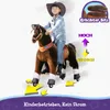 PonyCycle Pferd Tretauto für Kinder ab 7 Jahren dunkelbraun Produktbild-Vorschau 4