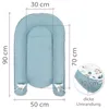 Babynest 90x50 cm Baumwolle Zufällige Farbe tragbares Produktbild-Vorschau 3